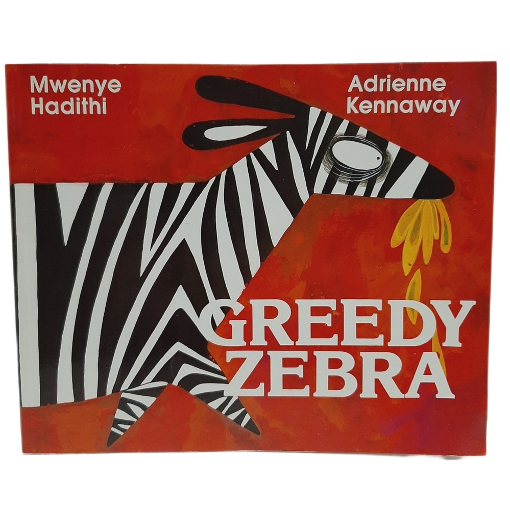 🍒4 for $20🍒 African Animal Tales: Greedy Zebra - Paperback Book Kids